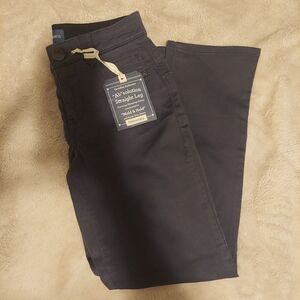 Democracy Straight Leg AB-Solution Pants Sz 4 Petite Slate Blue